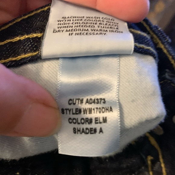 Hudson Jeans Midrise Signature Boot Cut dark wash Size 26, 32 inch inseam - Picture 5 of 8